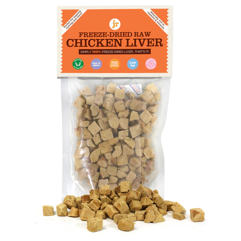 Freeze Dried Raw Chicken Liver Dog Treats
