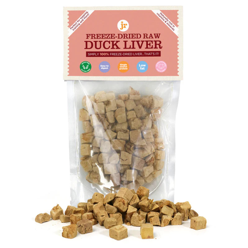 Freeze Dried Raw Duck Liver Dog Treats