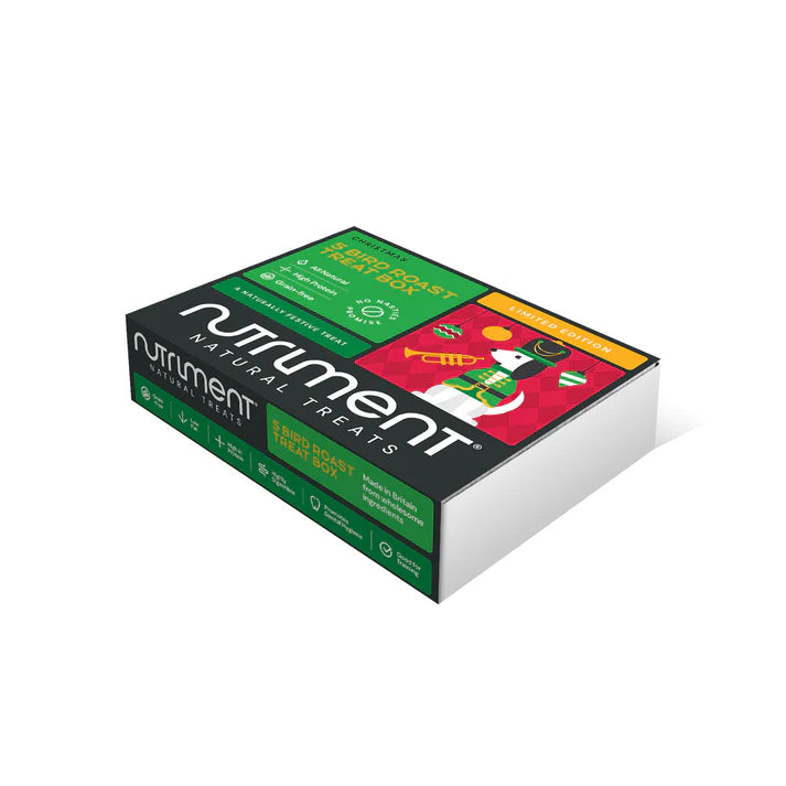 5 bird roast christmas box for dogs