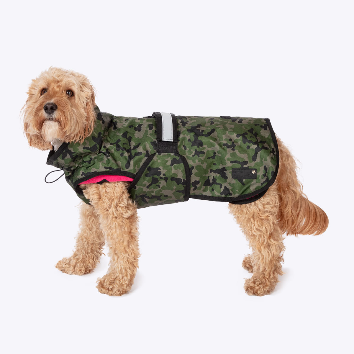 3 in 1 dog coat camouflage