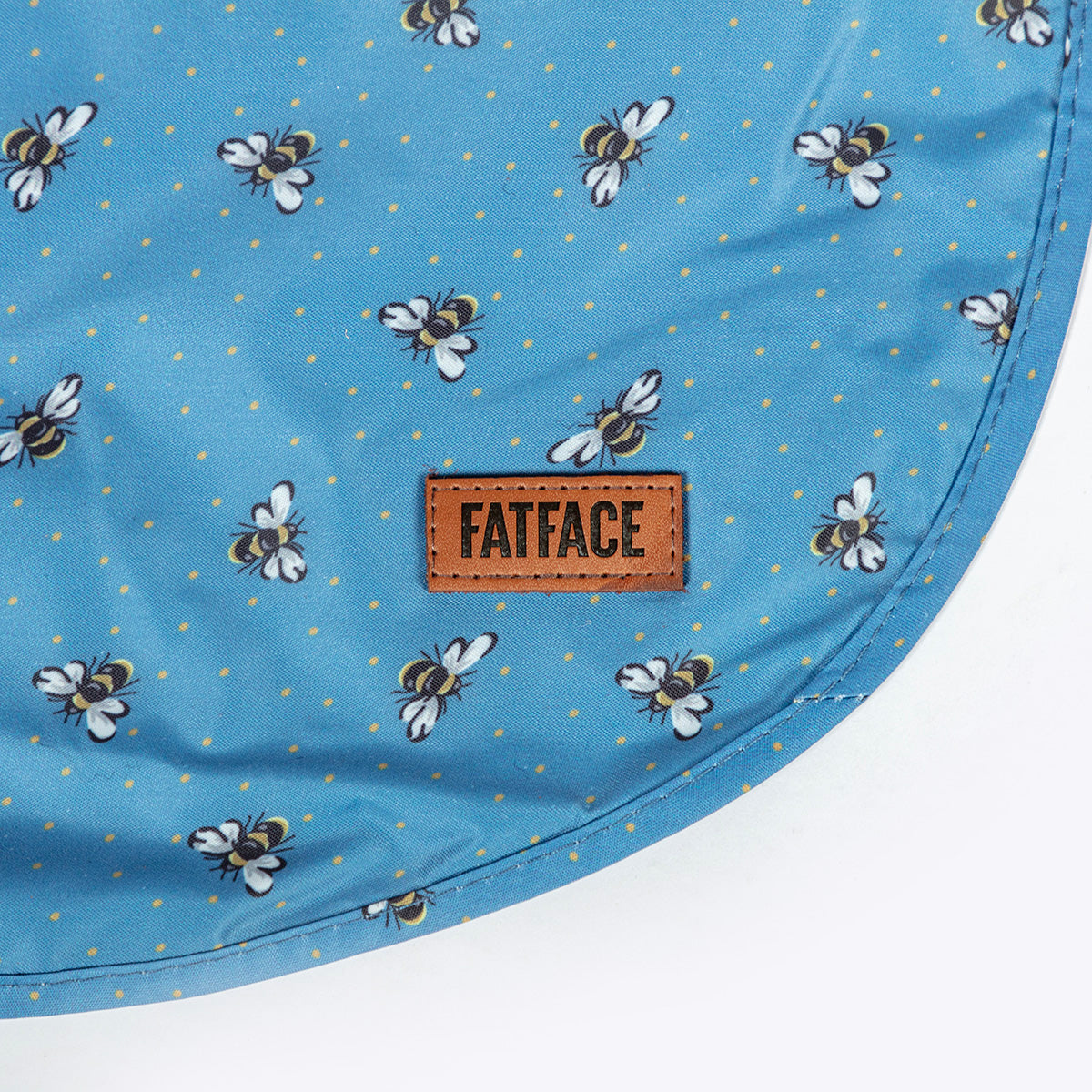 Spotty Bee dog rain coat