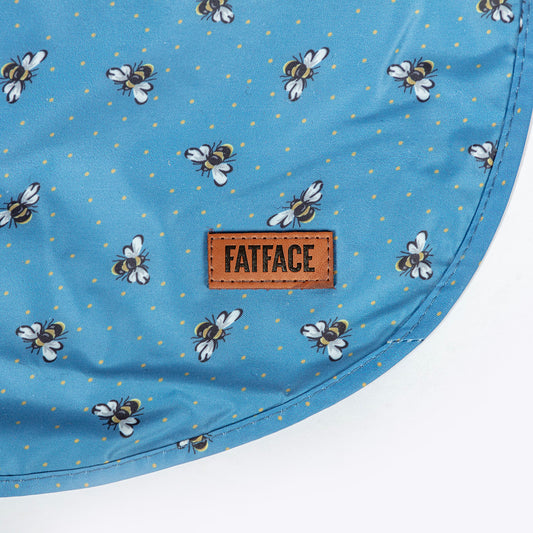 Spotty Bee dog rain coat