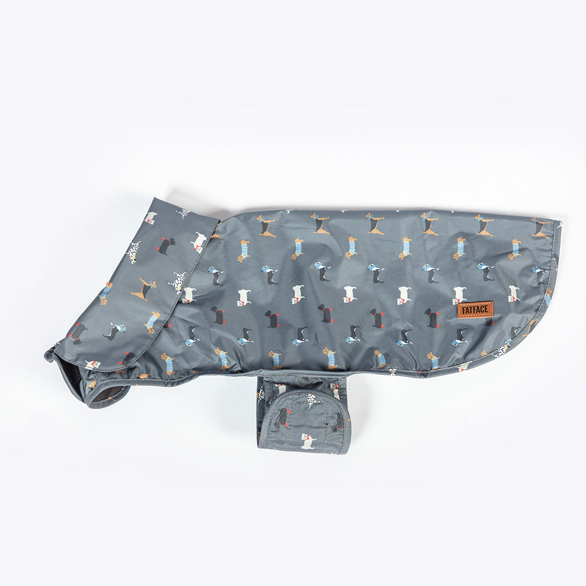 Fat face Marching dogs rain coat