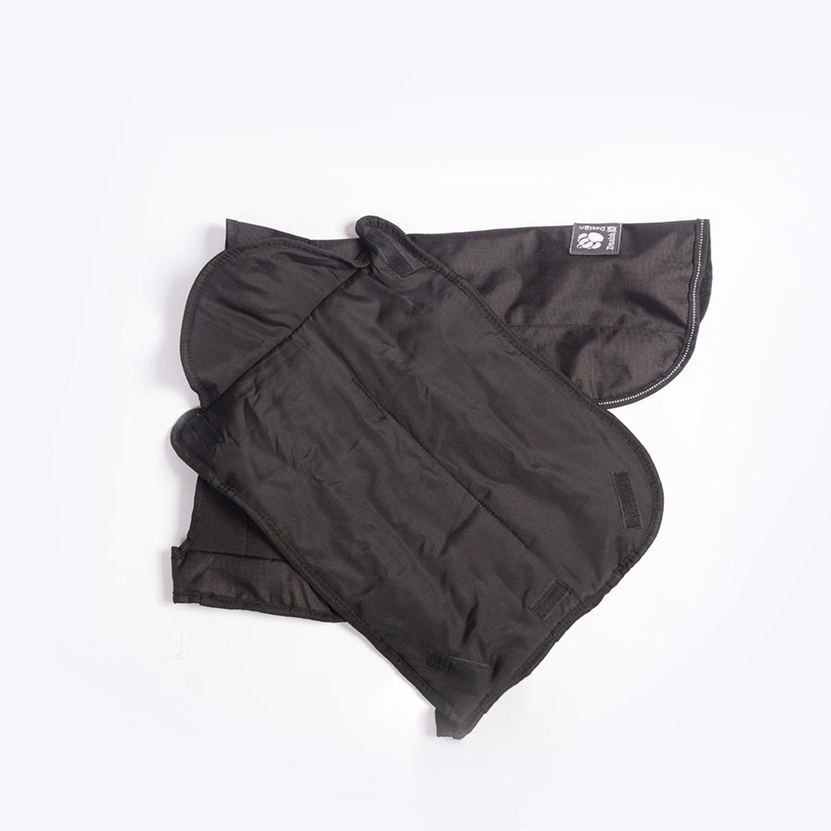 2 in 1 harness dog coat with removable lining