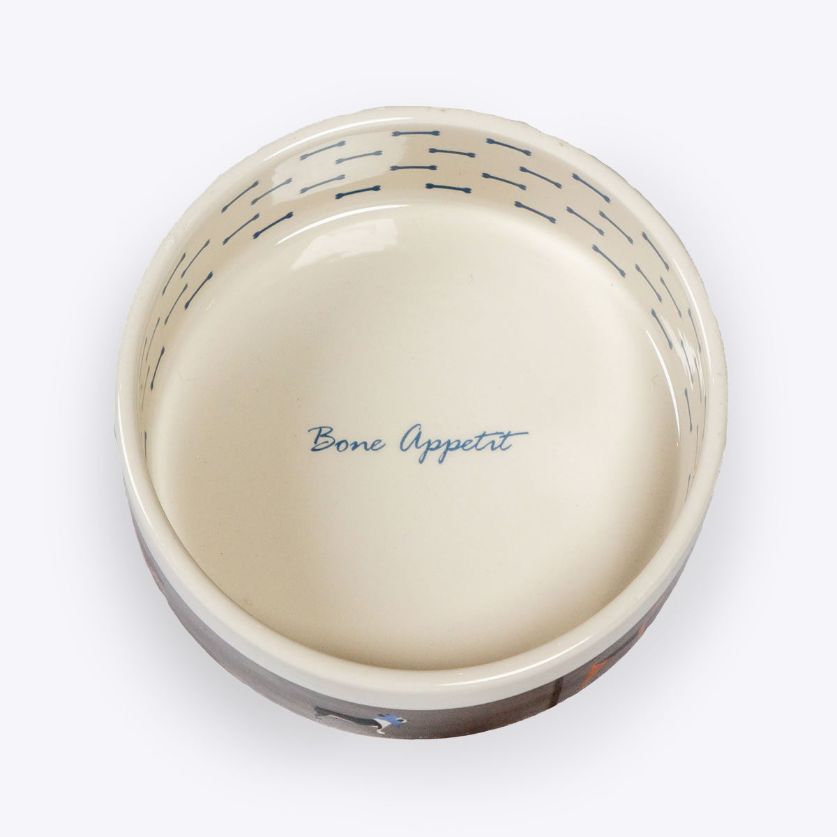 Fat Face ceramic dog bowl
