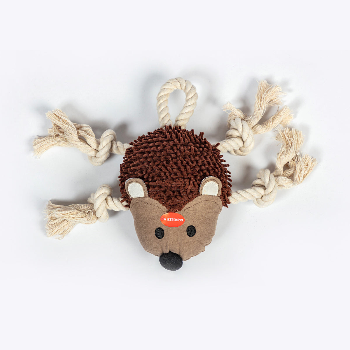 Fat Face Hedgehog Dog Toy