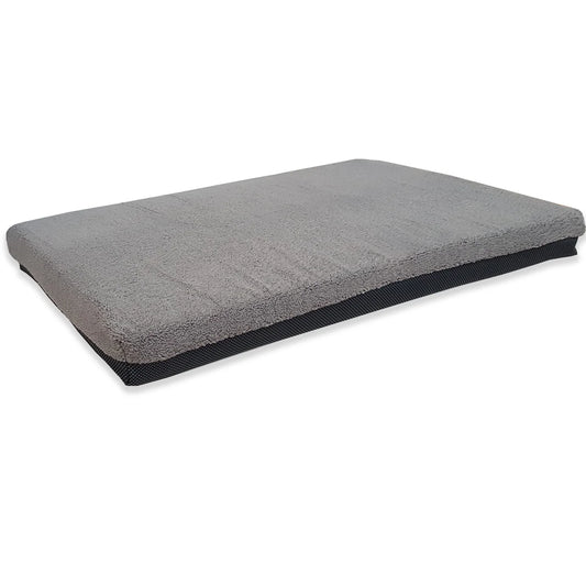 Replacement Sherpa Fleece Cover for Giant Dog Beds Grey