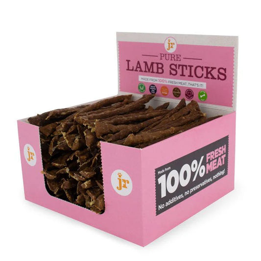 JR Pure 100% Lamb Stocks. No Chicken, No grain. 100% natural single source protein 1kg