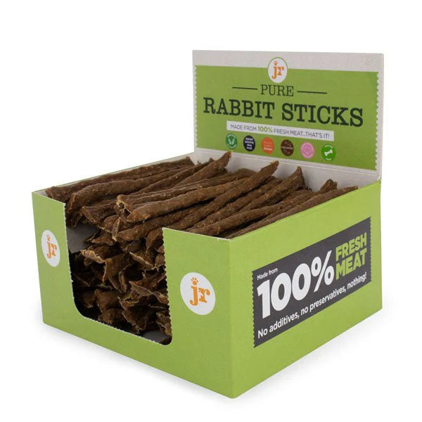 JR Pure hypoallergenic rabbit sticks 1kg