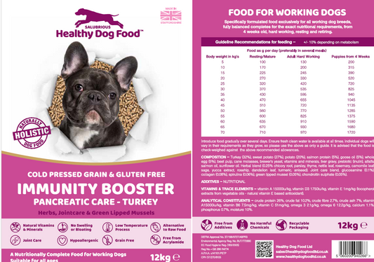 Salubrious Immunity booster cold pressed Dog Food