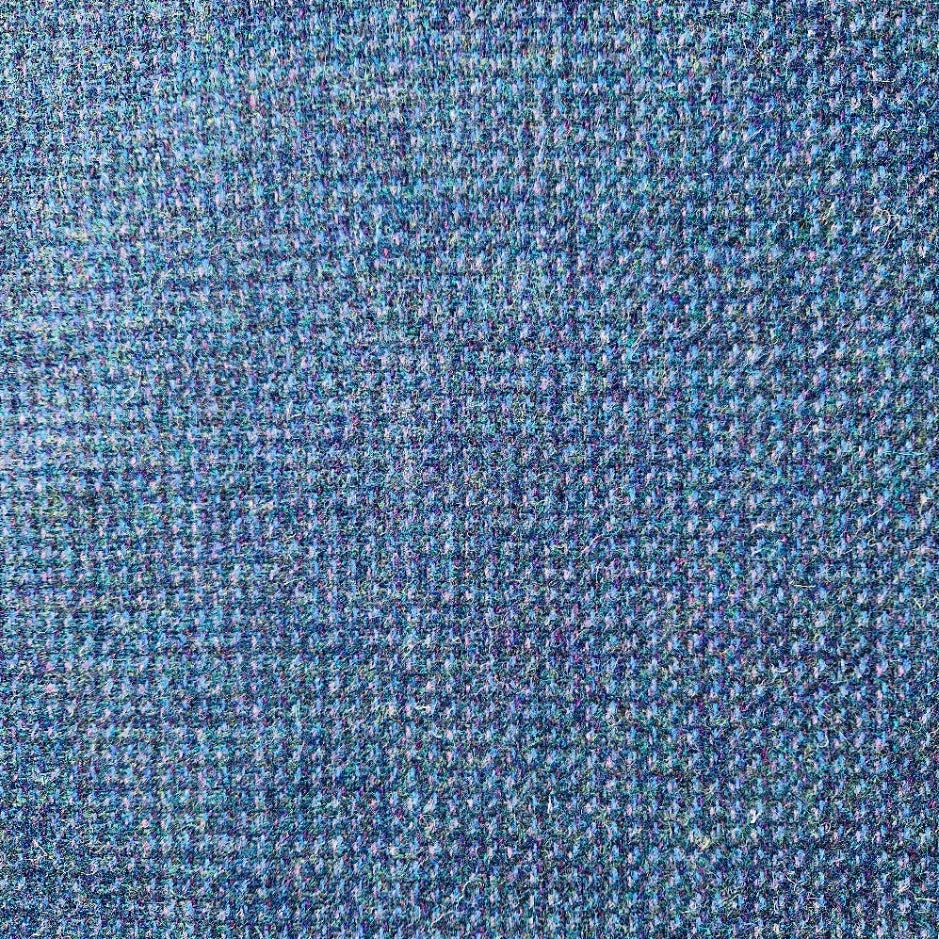 Harris Tweed teal with a touch of blue