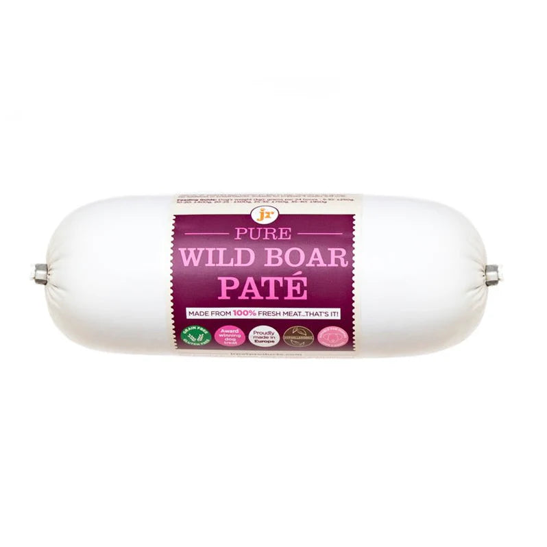 Pure wild boar dog pate