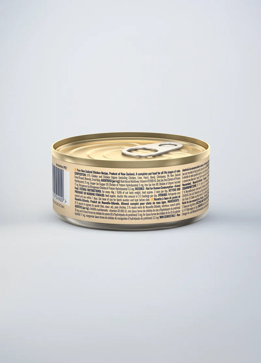 ZIWI Peak Wet Chicken Cat Food Label 85g 24 cans