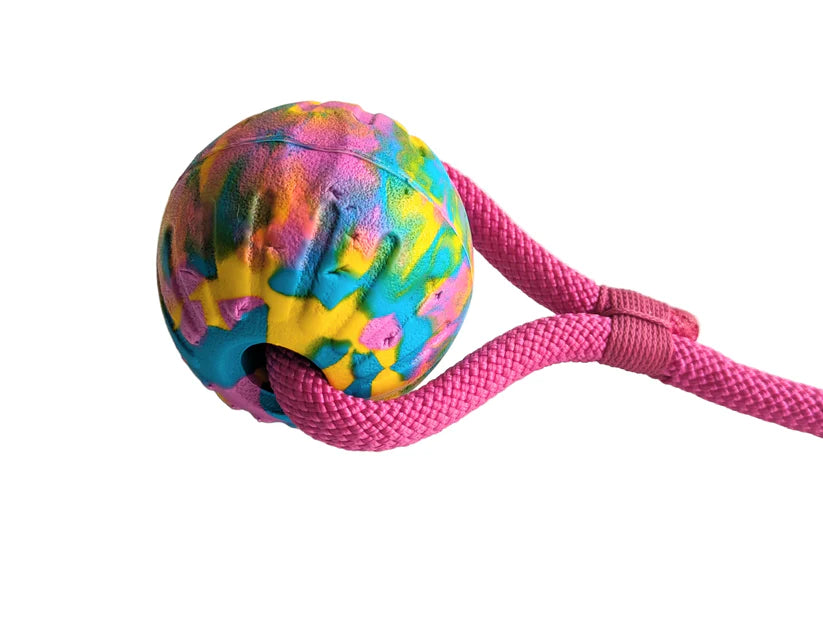 Floating tug and fetch toy
