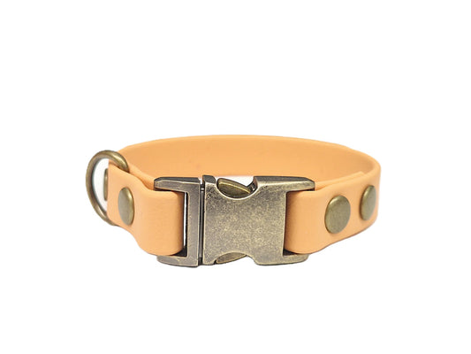 Golden Copper Toy Breed Waterproof Collar