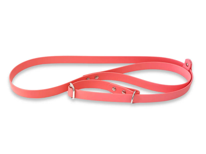 Waterproof Biothane Slip Lead Coral