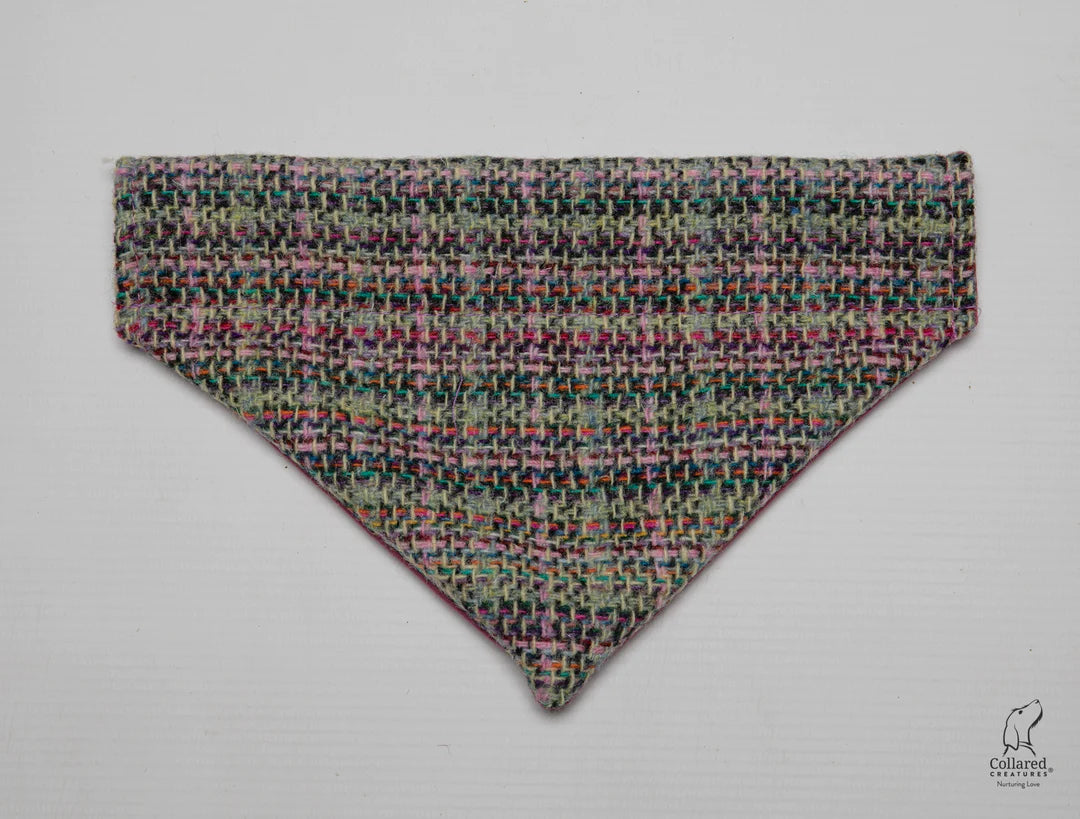 Harris tweed Dog Bandana Ditsy