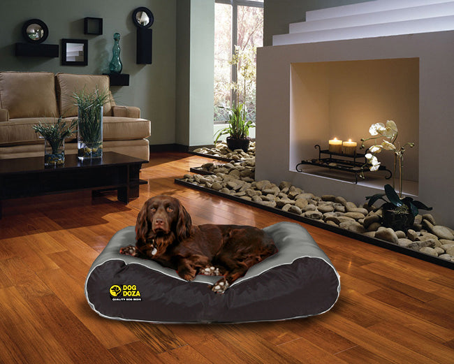 Waterproof Box Border Dog Bed