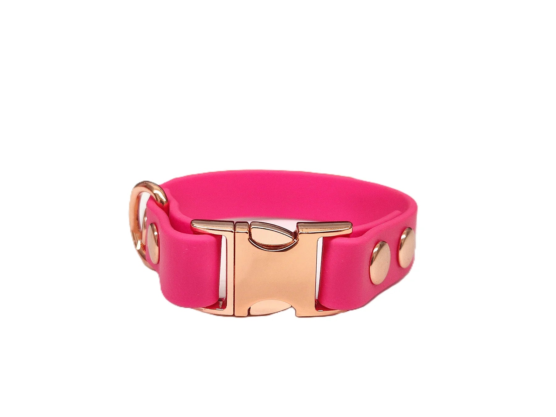 Fuschia Toy breed Waterproof Dog Collar