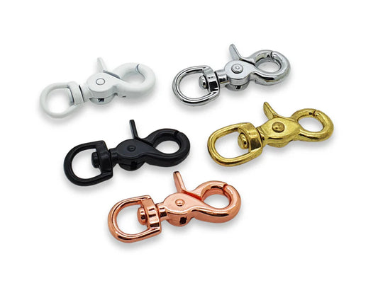Hardware fastening options for dog collars