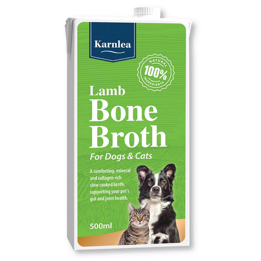Karnlea Lamb Bone Broth for Dogs & Cats | Natural Collagen Rich