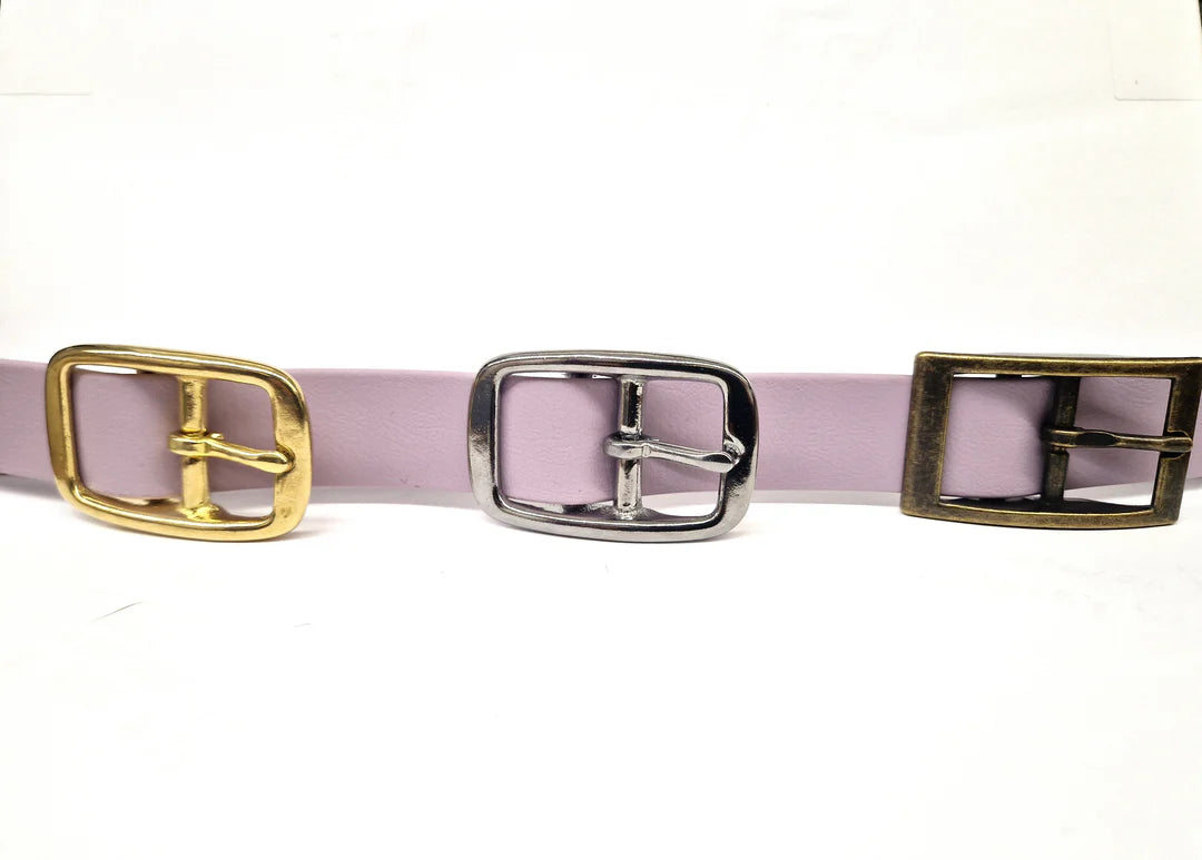 Pastel Pink Dog Collar Buckles