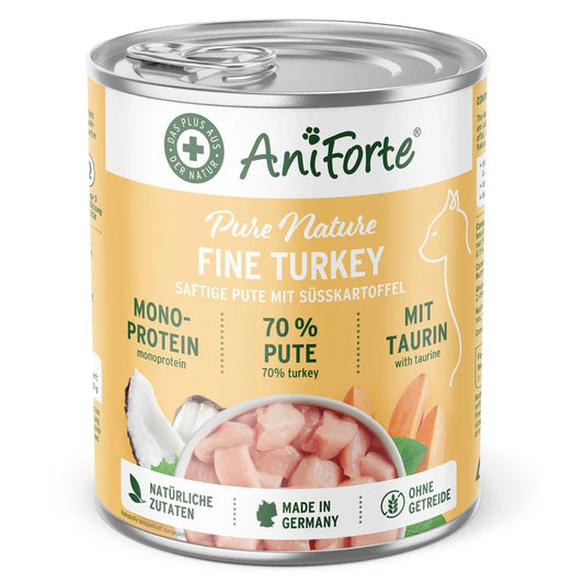 AniForte cat food fine turkey 400g