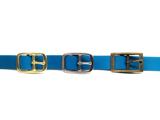 Turquoise collar buckles
