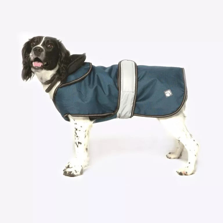 2 in 1 reflective dog coat