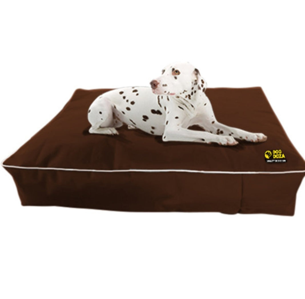 Dog Doza Waterproof Thick Dog Mattress Black