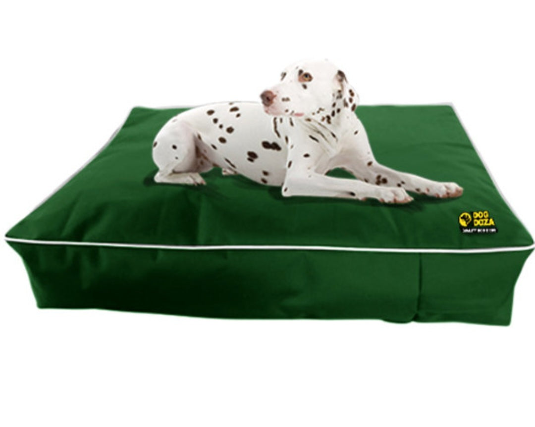 Dog Doza Waterproof Thick Dog Mattress Green