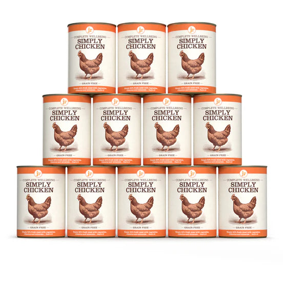 Simply Chicken Complete Wellbeing wet dog food  400g 12 pack