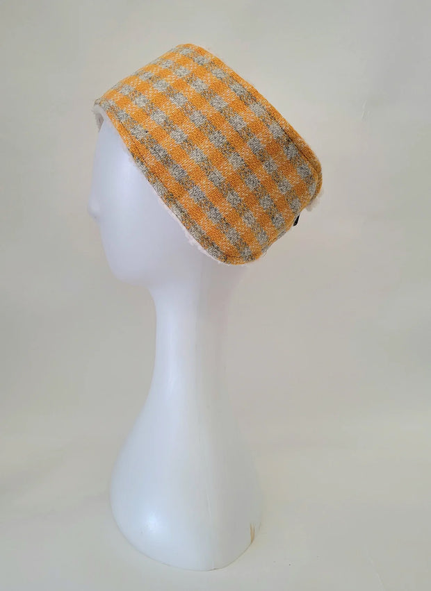 Harris Tweed Sunflower Check Ladies Headband