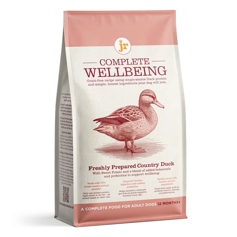 JR Complete Wellbeing Duck Grain Free Dog Food 