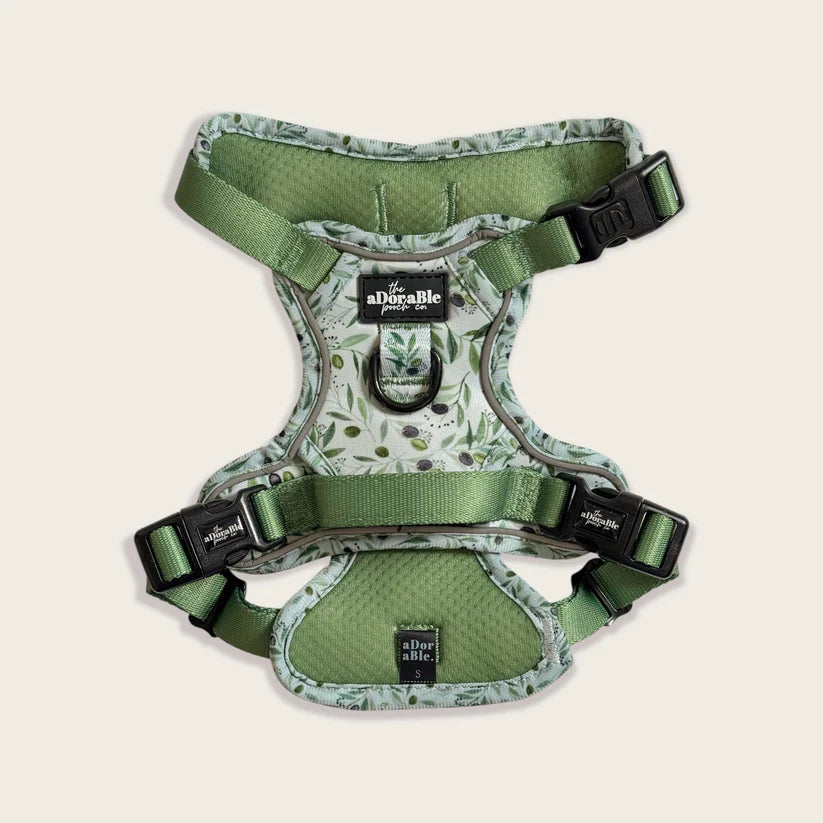 Olive Grove Dog Hike & Go Lite Adjustable Harness  