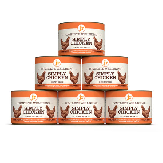 Simply Chicken Complete Wellbeing wet dog food 200g 6 pack