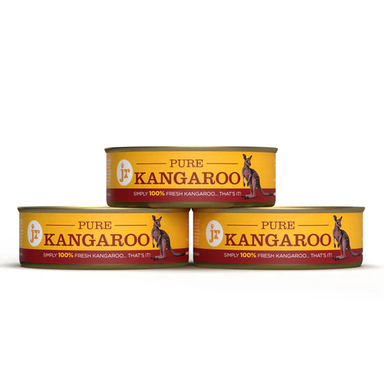 JR Pure kangaroo toppers 80g pack of 3