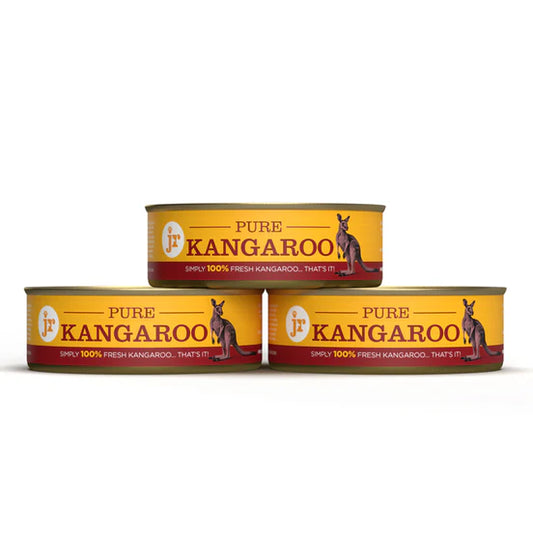 JR Pure kangaroo toppers 80g pack of 3