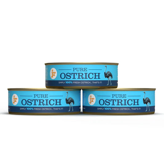 100% Pure Ostrich Dog Food Topper & Mixer- JR Pure Toppers 3 pack