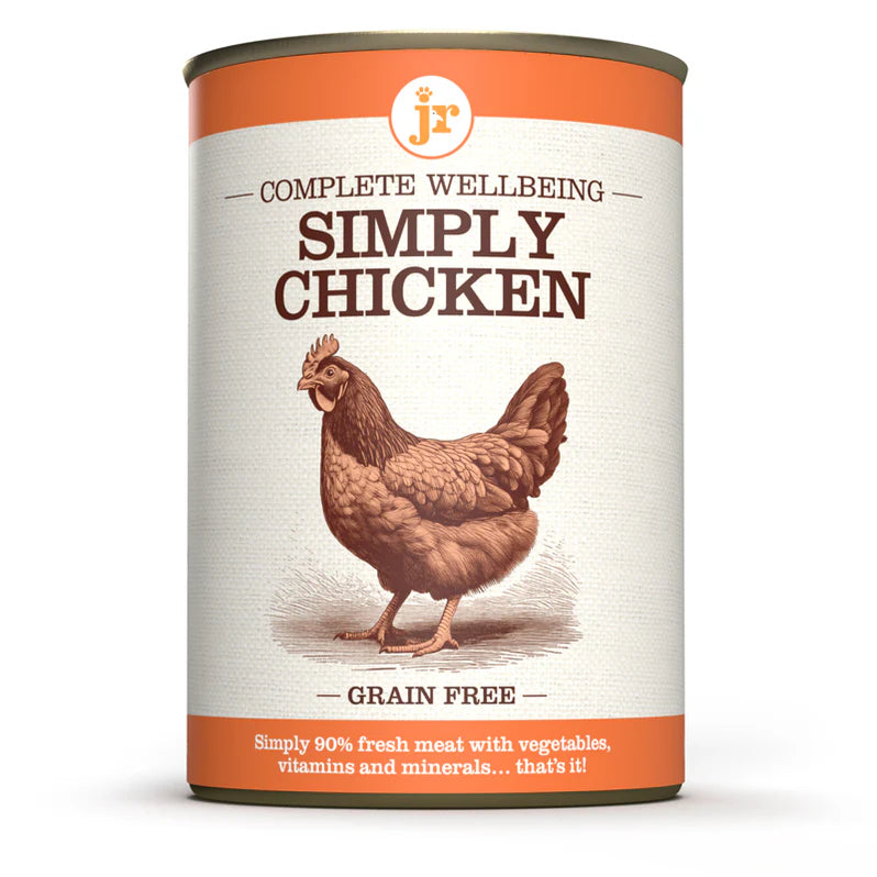 Simply Chicken Complete Wellbeing wet dog food 90% meat 