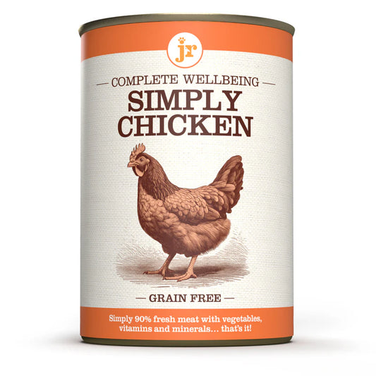Simply Chicken Complete Wellbeing wet dog food 90% meat 