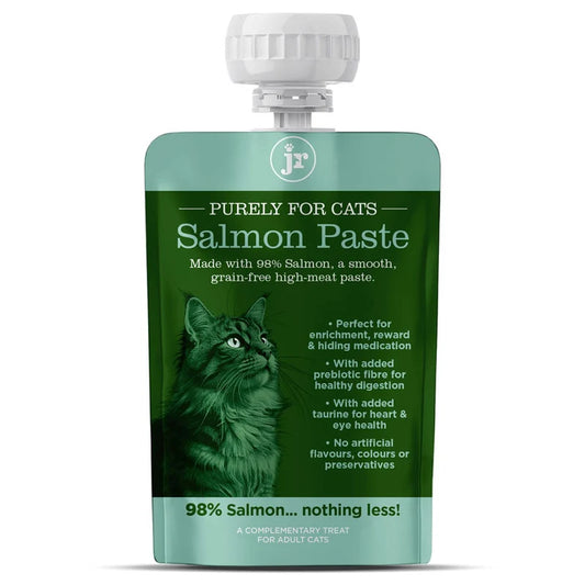 JR Purely For Cats Premium Salmon Paste+ 98% salmon cat treat 80g