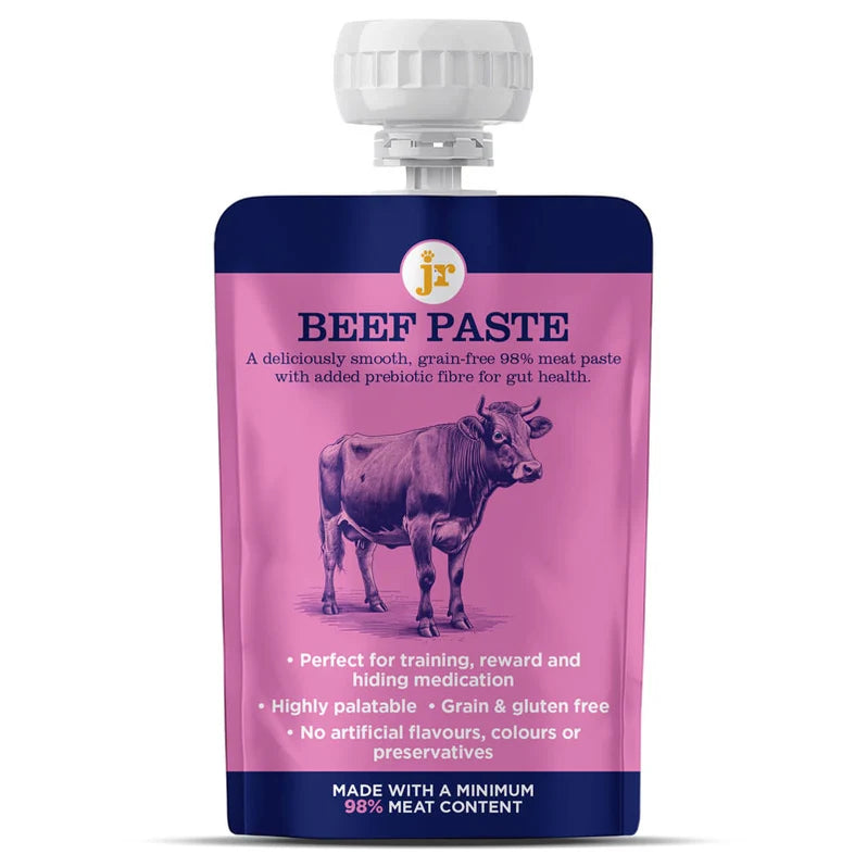JR Premium Beef Paste+ 80g grain-free beef dog training treat