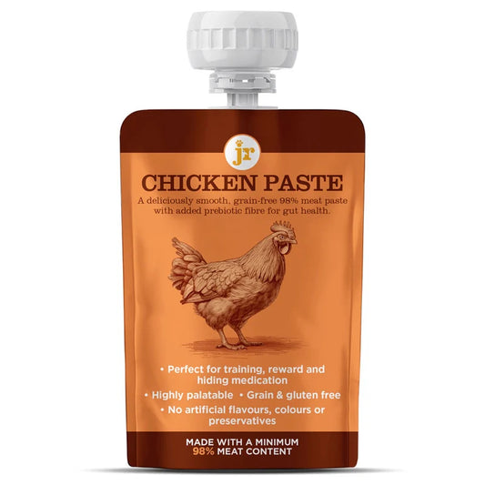 JR Premium Chicken Paste+ 80g grain-free chicken dog training treat