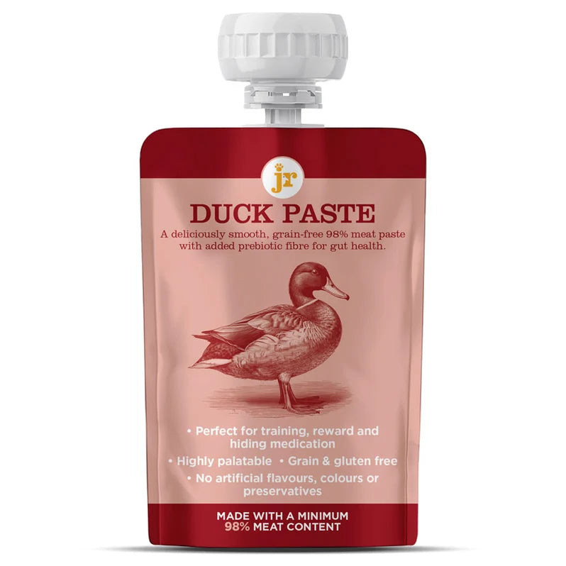 JR Premium Duck Paste+ dog treat 80g – grain-free duck training paste