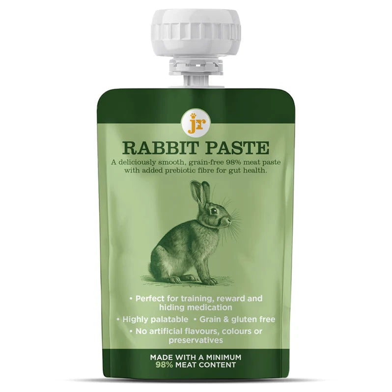 JR Premium Rabbit Paste+ Dog Treat 80g – Grain-Free Rabbit Training Paste