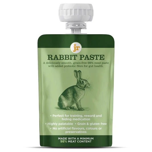 JR Premium Rabbit Paste+ Dog Treat 80g – Grain-Free Rabbit Training Paste