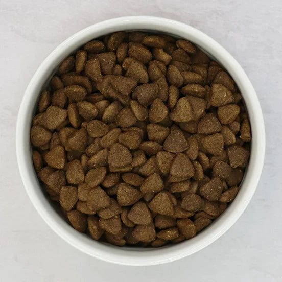 Bowl of JR Complete Wellbeing Grain Free Hypoallergenic Adult Dog Food