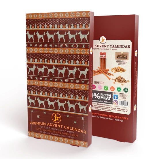 Pure advent calendar for dogs venison and turkey