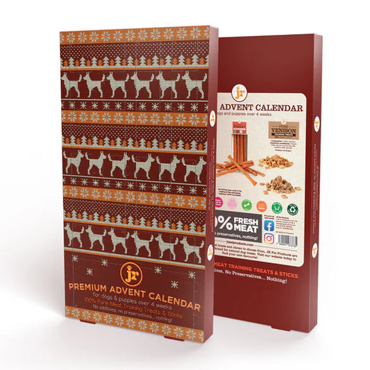Pure advent calendar for dogs venison and turkey